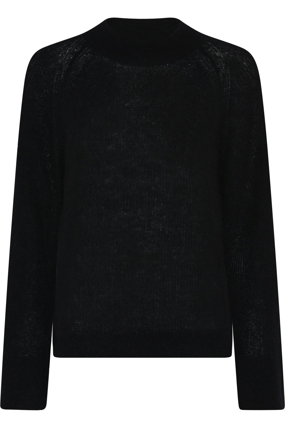 Fluffybbama Stickad Svart - BBW4845