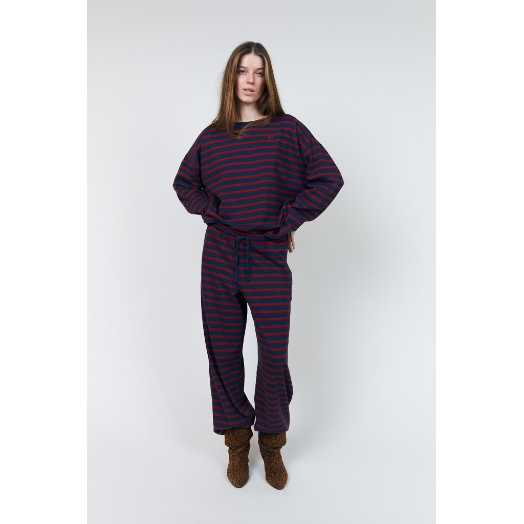 Demill Sweatshirt Ls BORDEAUX - 26412-1068