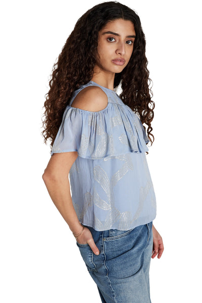 AmmandraBBZinasa blus Eventide Blue - BBW4976 Thumbnail