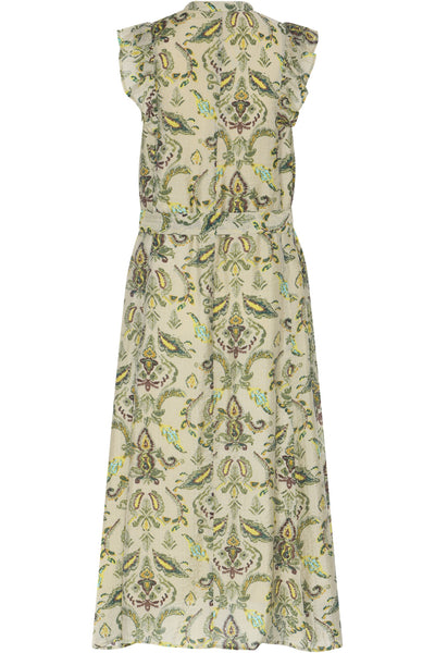 Dusclebbfransisca Klänning Multi Green Print - BBW4990 Thumbnail