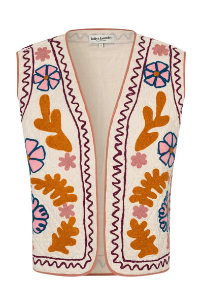 HoneyLL Vest SL 02 Creme - 26438-1028 Thumbnail