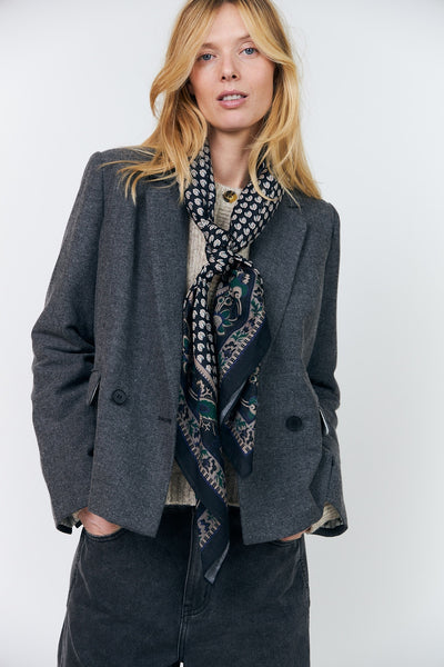 Jillll Scarf Black - 70077-00049 Thumbnail