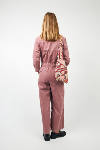 illaLL Jumpsuit 3/4 68 Plommon - 25557-4000 Thumbnail