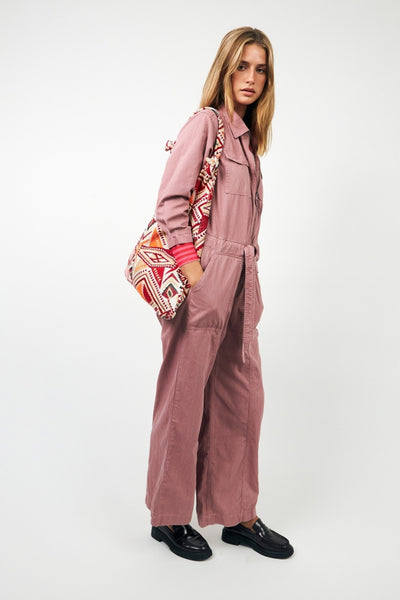 illaLL Jumpsuit 3/4 68 Plommon - 25557-4000 Thumbnail