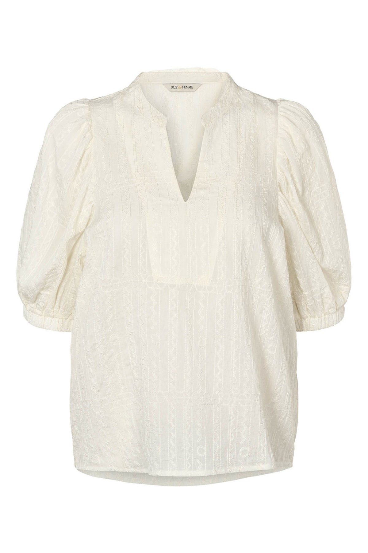 7785RDFArmelle blus 01 Vit - RDF821