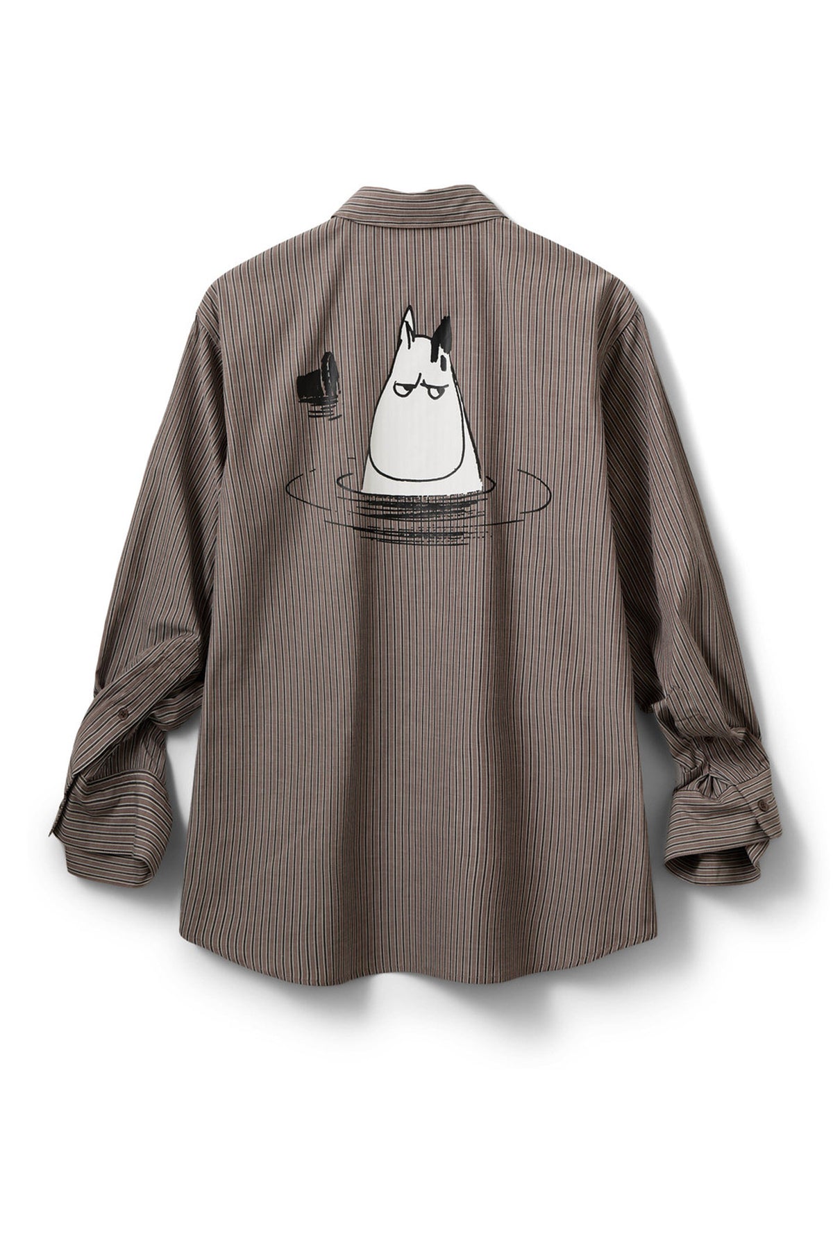 Abbysw Mumin-tröja Brunrandig - S263100