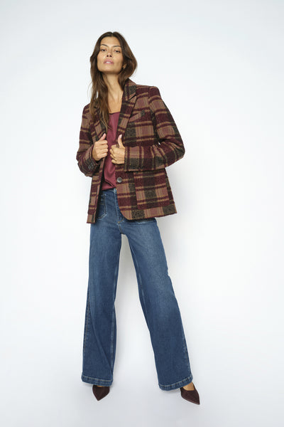 MMColette Sernora Jeans MÖRKBLÅ - 180920 Thumbnail