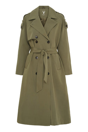 Regnkappa Trenchcoat Dusty Olive - 40495