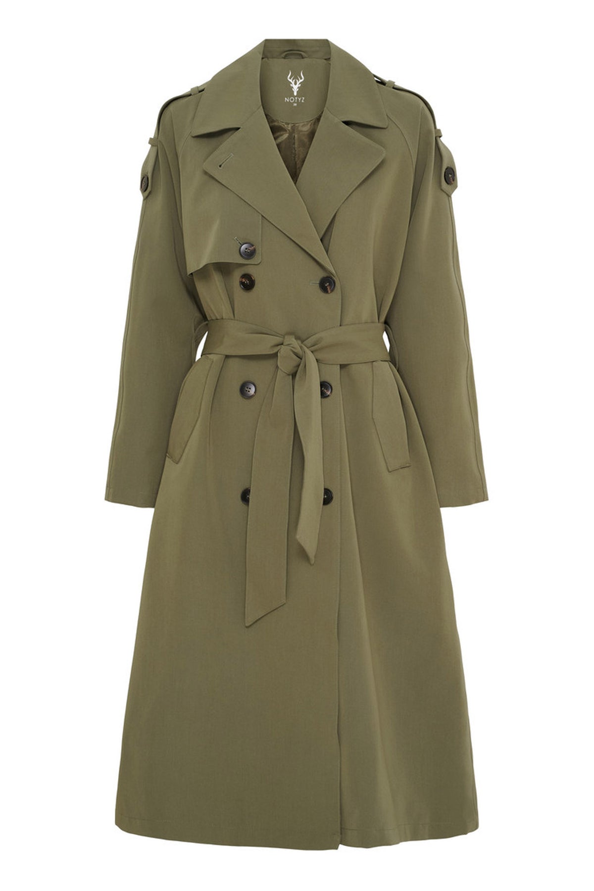Regnkappa Trenchcoat Dusty Olive - 40495