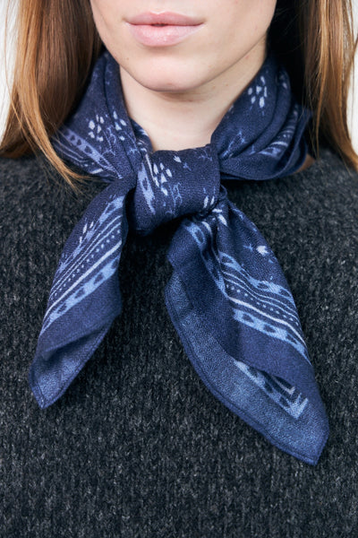 MaseLL Scarf 27 Dark Navy - 70061-00027 Thumbnail