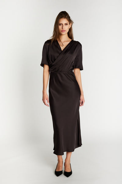 WeckiaBBNeemasa dress Dark brown - BBW5102 Thumbnail
