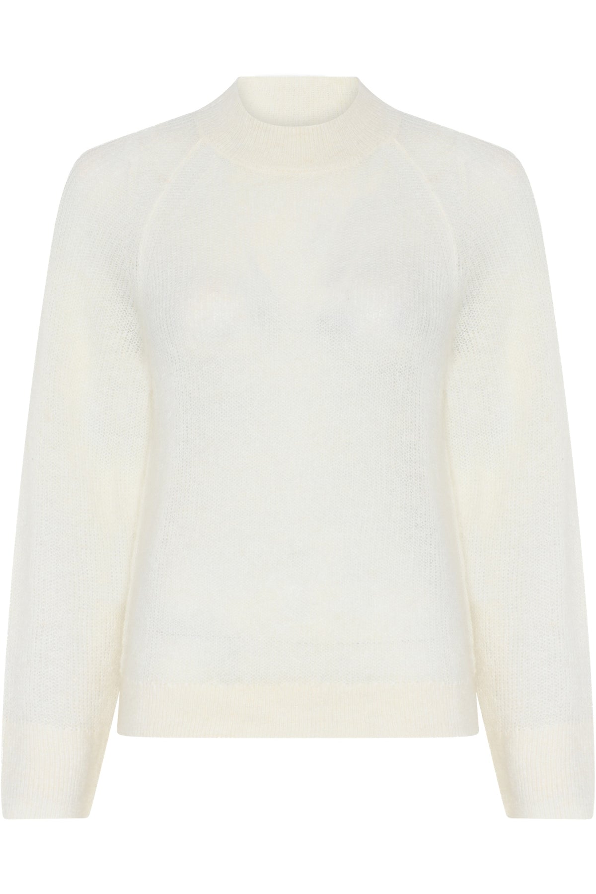 Fluffybbama Stickad OFF WHITE - BBW4845