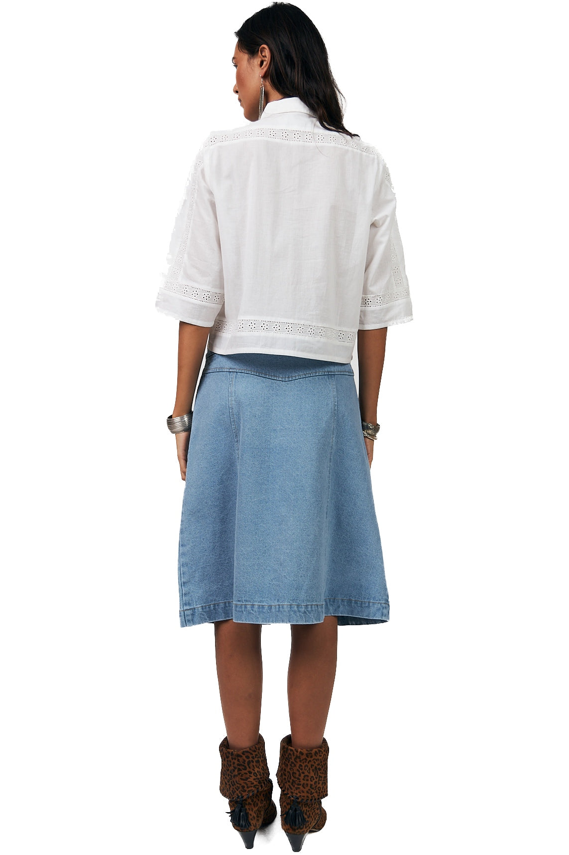 AmoraLL Skjorta 3/4 02 Creme - 26100-1000