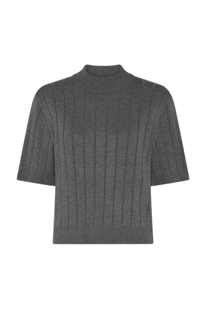 AnemoneBBGlady stickad Grey mel - BBW4059