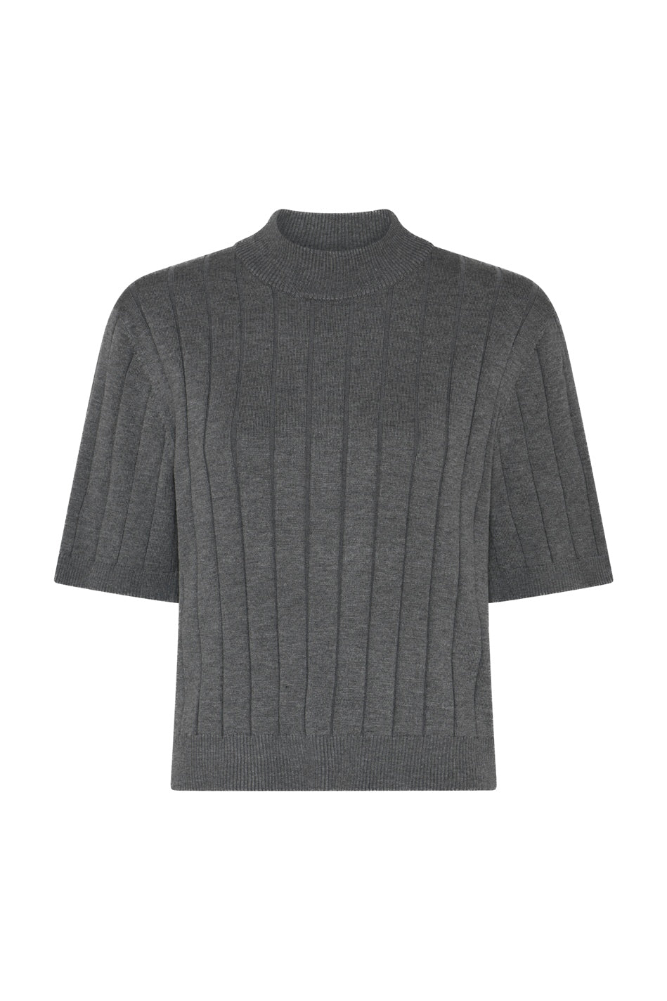 AnemoneBBGlady stickad Grey mel - BBW4059