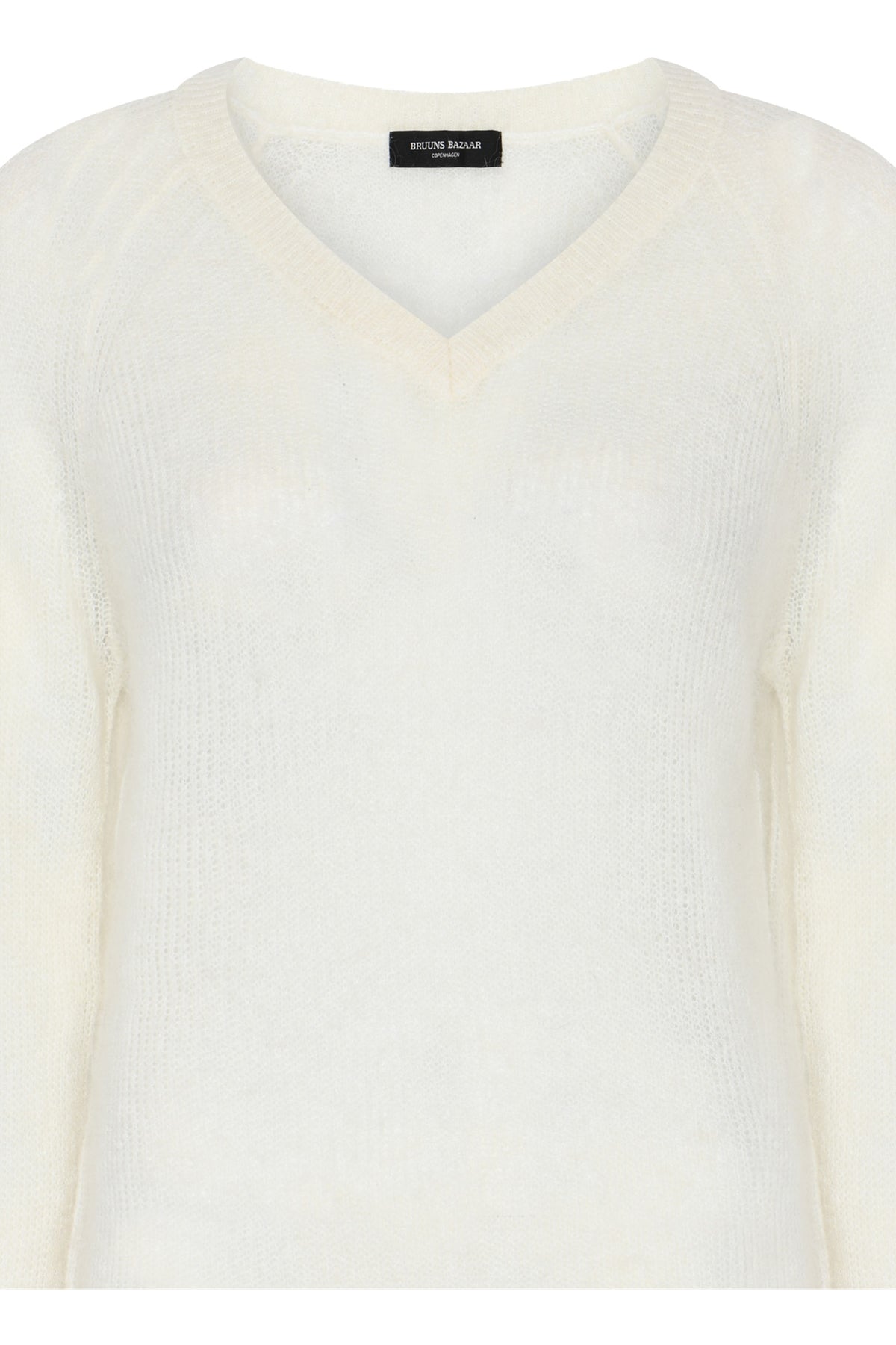 FluffyBBAmera stickad OFF WHITE - BBW4781