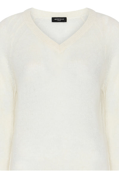 FluffyBBAmera stickad OFF WHITE - BBW4781 Thumbnail