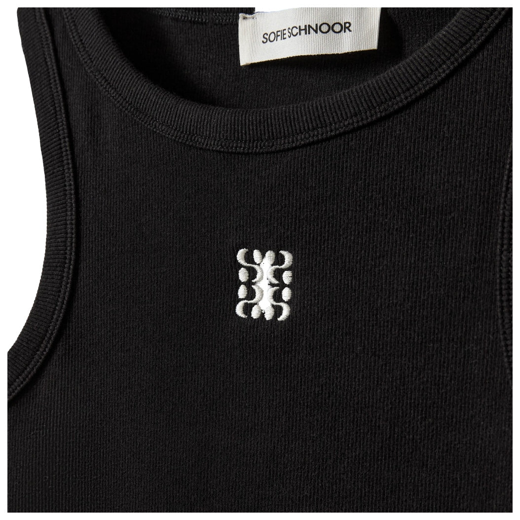 BECASW RIB TANK TOP 1000 Svart - S262362