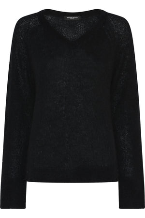 FluffyBBAmera stickad svart - BBW4781