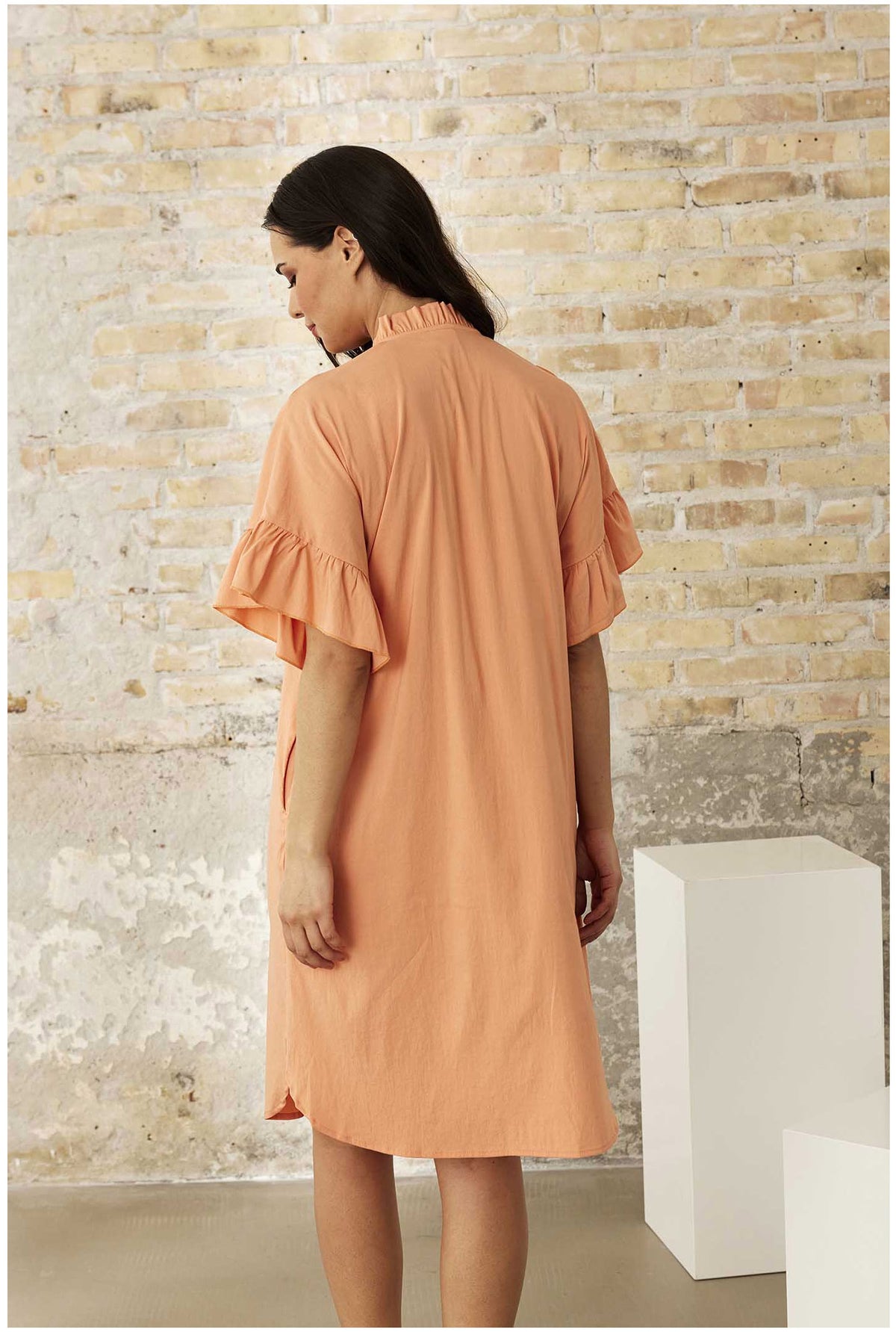 Vikky dress Coral rose - 16216