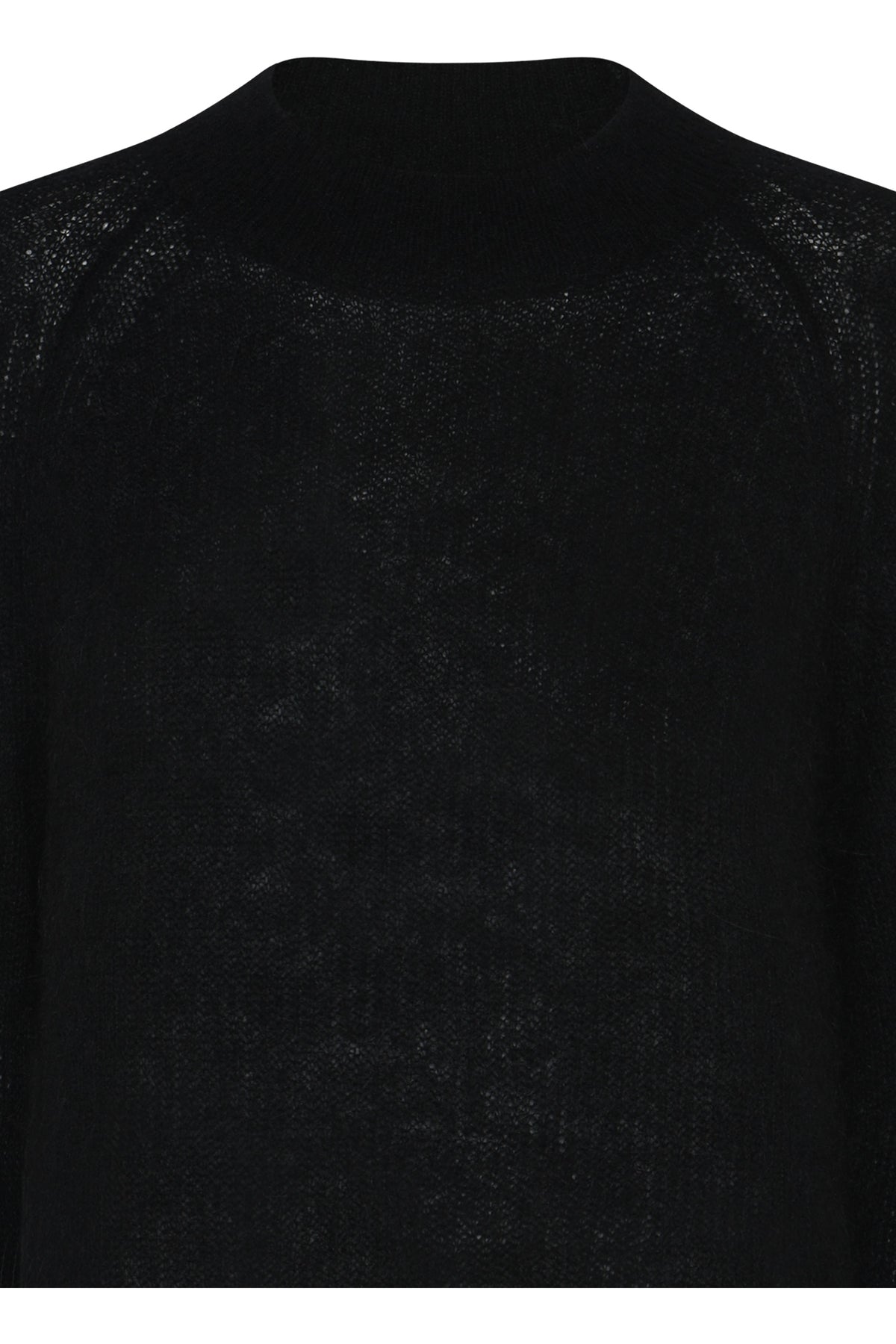 Fluffybbama Stickad Svart - BBW4845