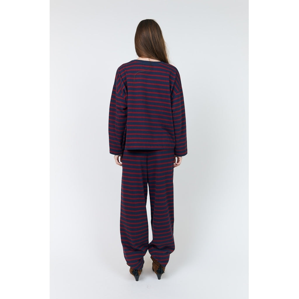 Demill Sweatshirt Ls BORDEAUX - 26412-1068