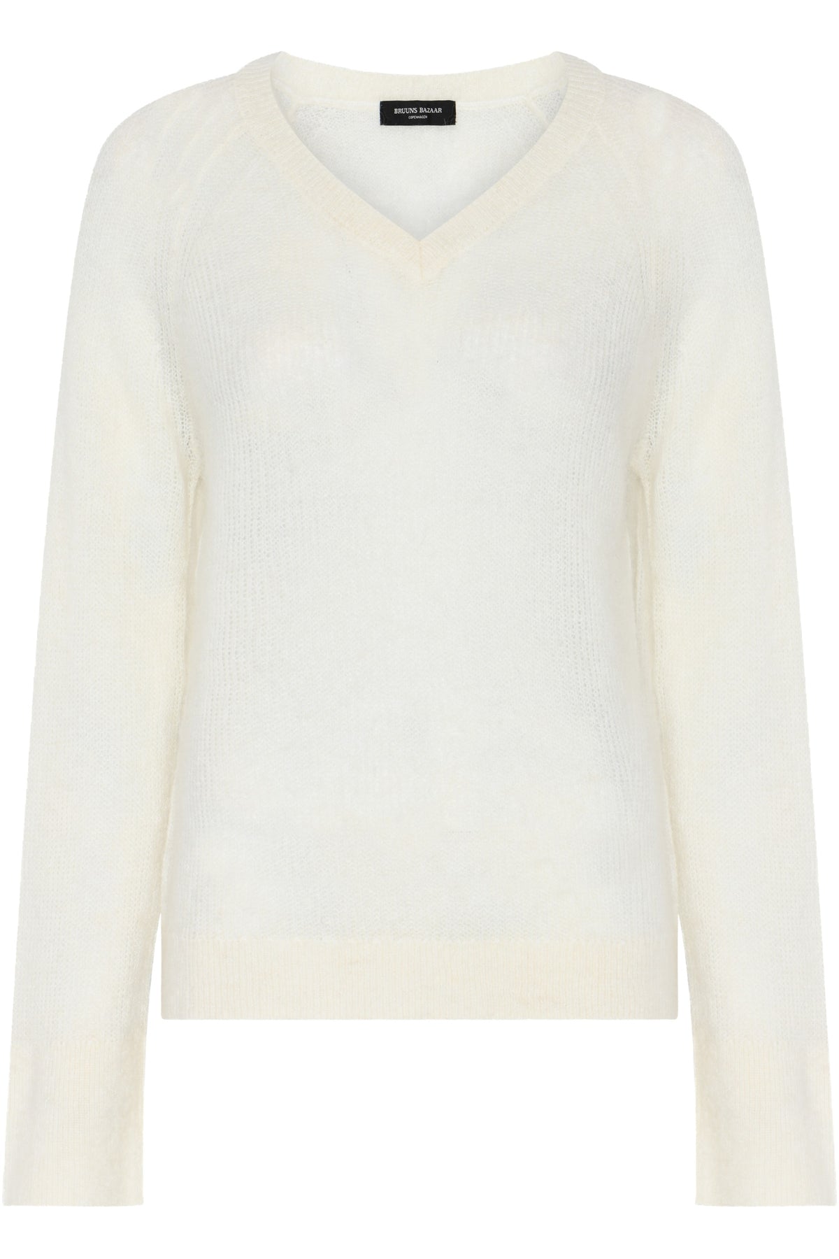 FluffyBBAmera stickad OFF WHITE - BBW4781