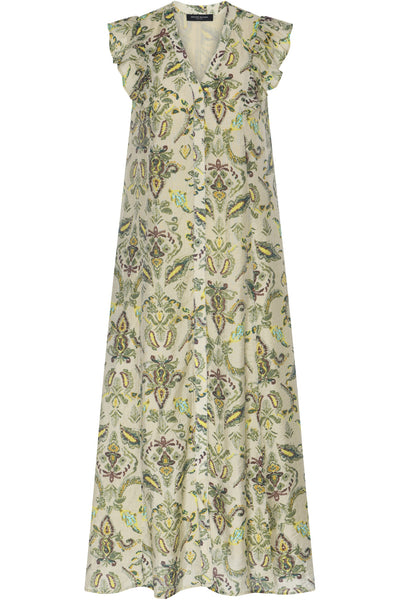 Dusclebbfransisca Klänning Multi Green Print - BBW4990 Thumbnail